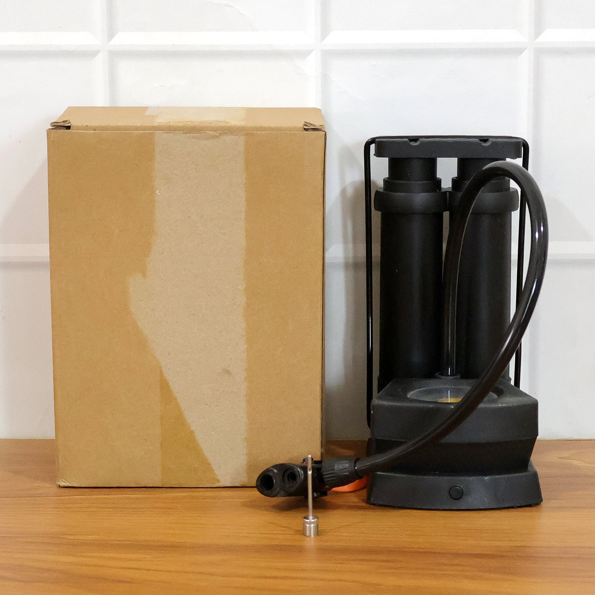 Double Cylinder Foot Air Pump (1 Set)