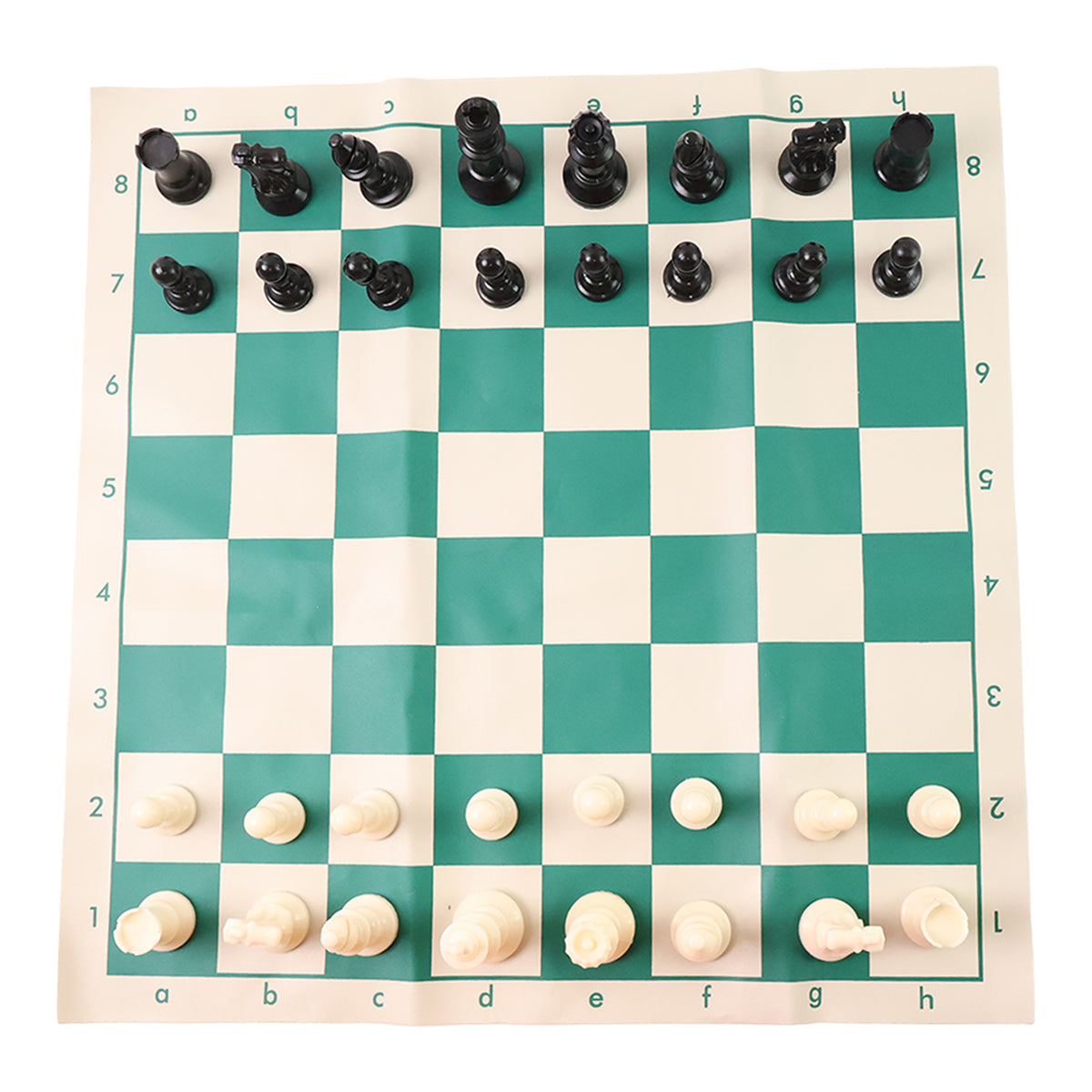 Big Premium Portable Chess Set Plastic Chess Pieces (1 Set)