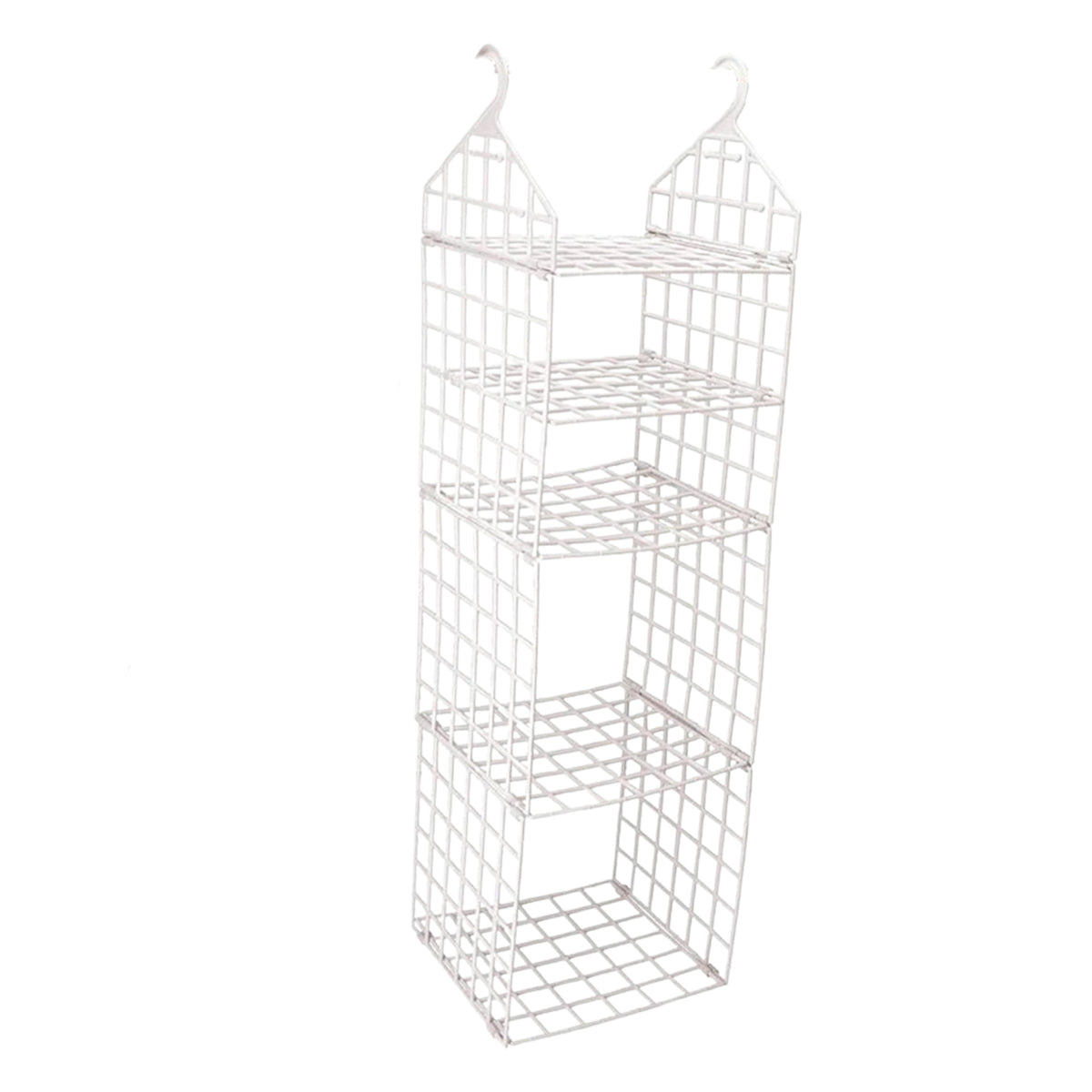 4526 Multipurpose 5 Layer Folding Clothes Storage Rackscloset For Students Wardrobe Shelves Socks Scarf T-shirt Etchanging Organizer Storage Holders  Racks
