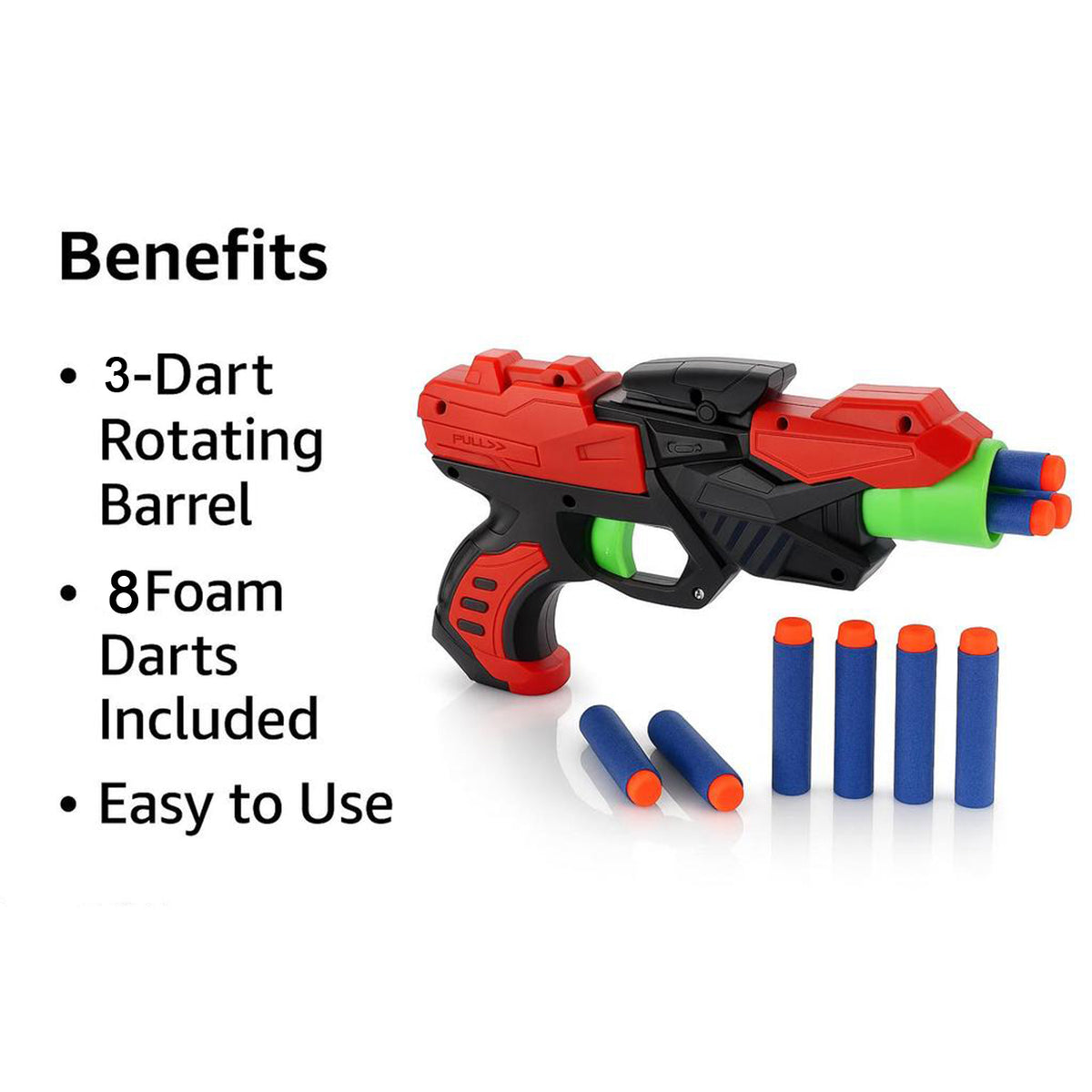 X Launcher Soft Bullet Dart Gun Toy For Kids Set