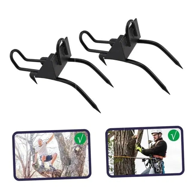 Outdoor Tree-Climbing Anti-Slip Cat Claw Shoes Set