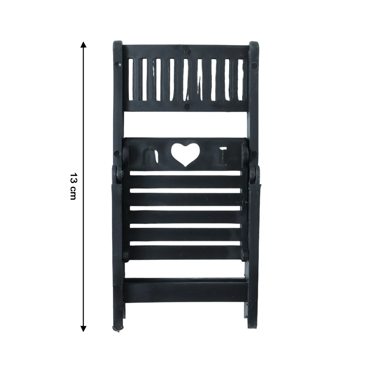 Mini Chair Shape Mobile Stand Holder (1 Pc  Balck Color)