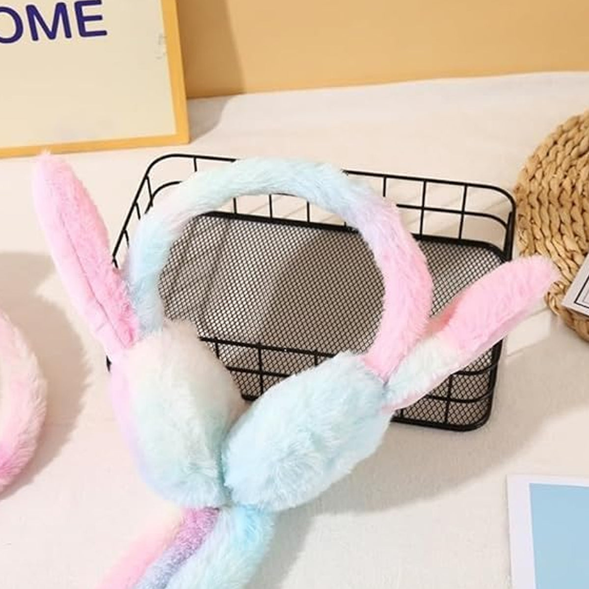 Soft Plush Winter Earmuffs For Kids (1 Pc)