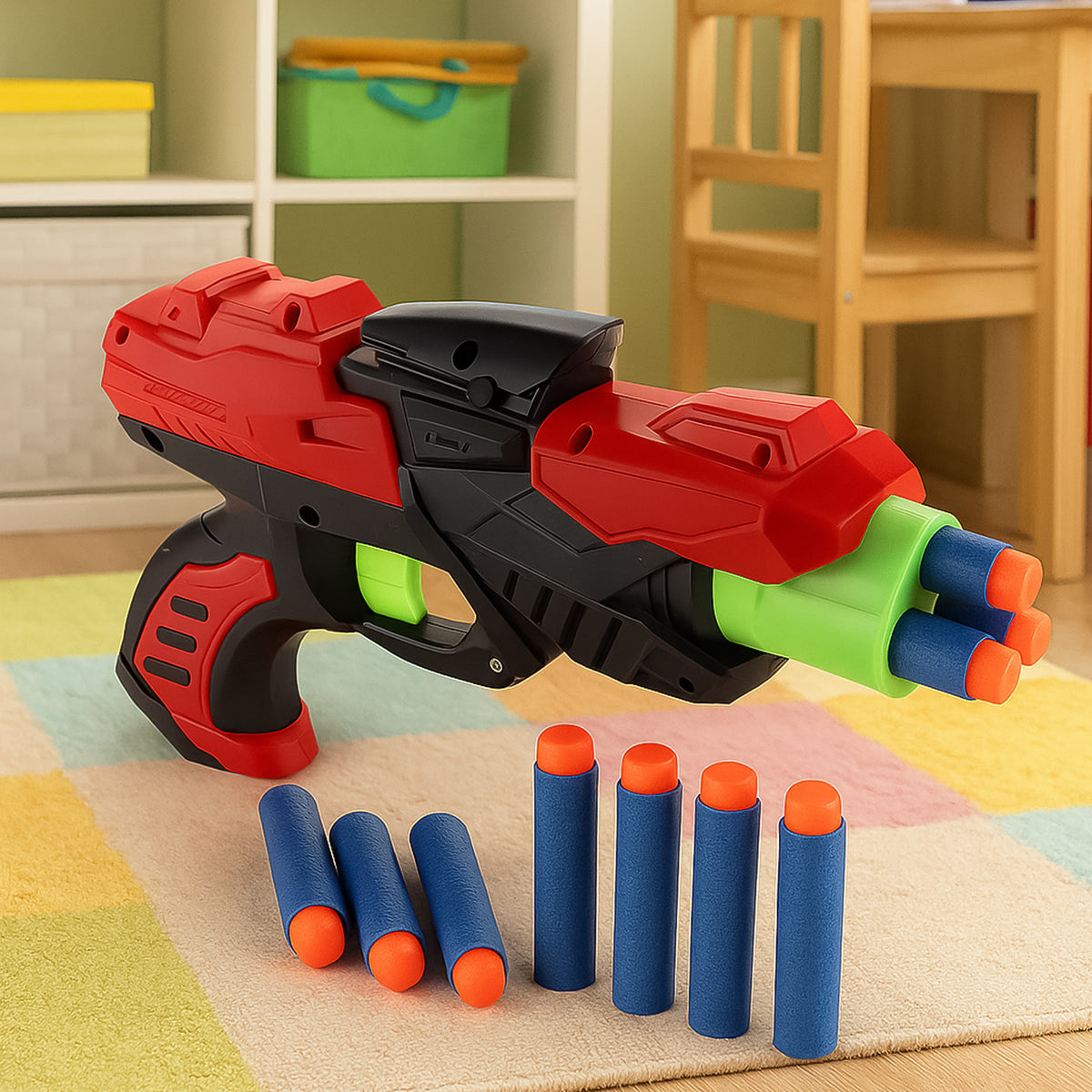 X Launcher Soft Bullet Dart Gun Toy For Kids Set