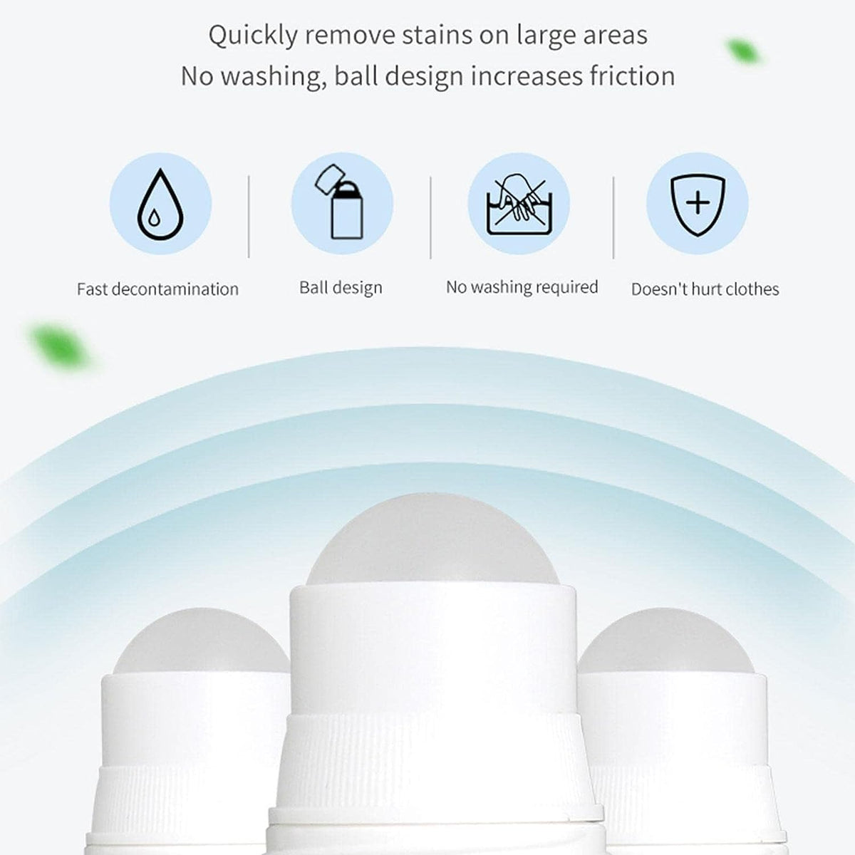 7933 Clothes Stain Remover Bead Design Emergency Stain Rescue Roller-ball Cleaner For Natural Fabric Removes Oil Almost All Types Of Fabrics